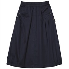 2023春秋季半身裙纯色中长款百搭舒适，女装半身裙，玛其路