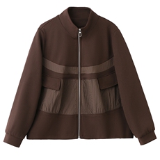 纯色短外套秋季2024新款女装立领正肩圆领轻熟休闲上衣，女装短外套，衣之秀