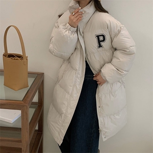 棉服少女冬装2025新款初中高中学生棉衣韩版宽松可爱外套C470-100图片