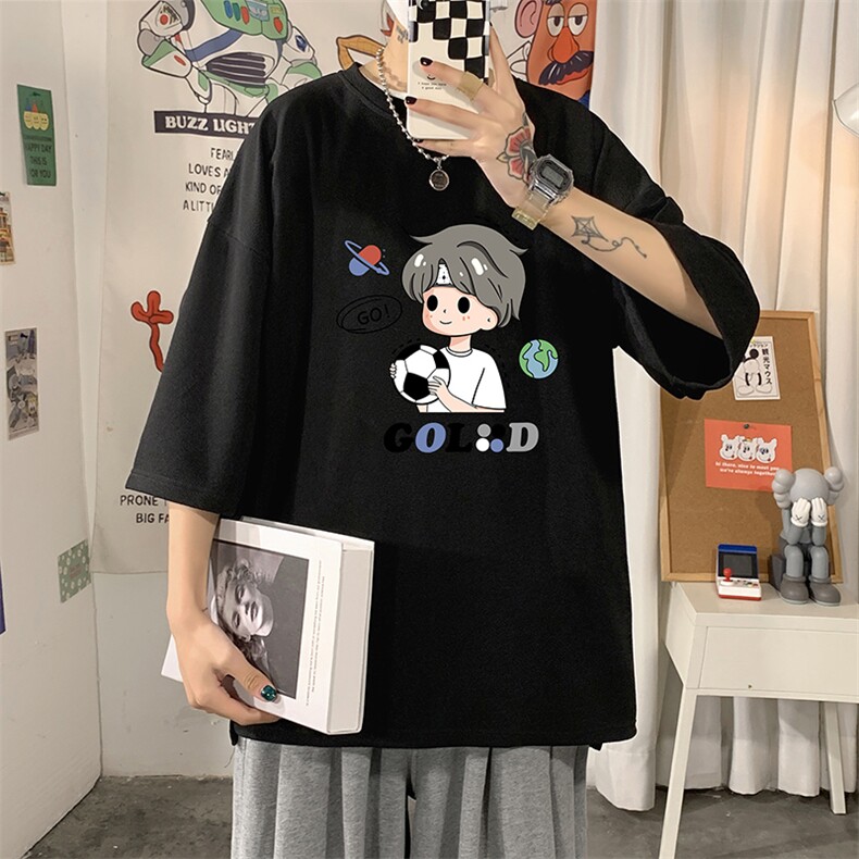 Q11207-P30春夏季七分袖t恤男大码五分袖男短袖中袖,男装T恤,电商A040
