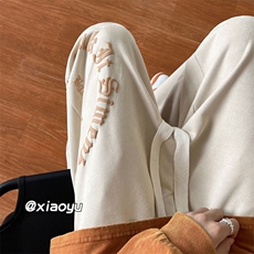 XZ616秋季新款宽松麂皮绒百搭休闲裤TY388P55控68，男装休闲裤，星座512A（原616）