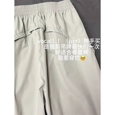宽松休闲裤男韩版潮流百搭裤子夏季薄款坠感阔腿拖地长裤239P35，男装休闲裤，电商D256-3(原A064-3)