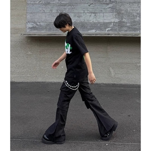 2025下机架新款男女索罗娜螺纹领口-植绒刺绣 高品质纯棉短袖T恤图片
