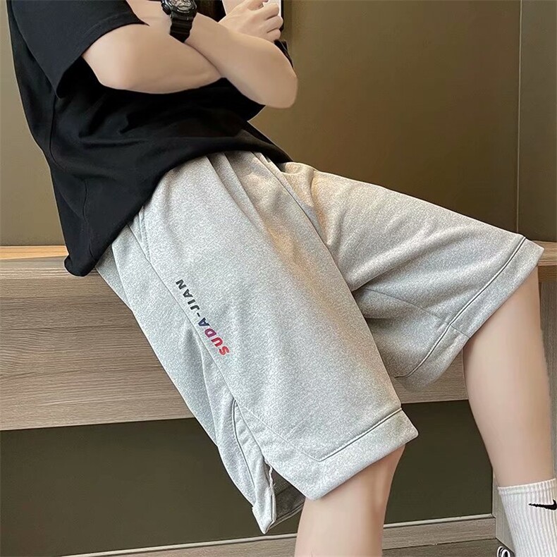 夏季休闲裤男士日系宽松潮牌运动短裤潮流设计感五分裤 K1061-P28图片