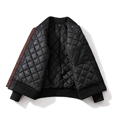 现货2色秋冬带帽情侣外套飞行服外套棉服夹克，男装棉衣，电商A105