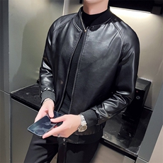 2025新款皮衣皮夹克加绒款机车服1409-6602-P70，男装皮衣，星座1409