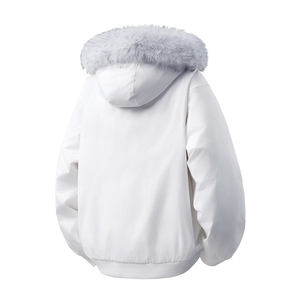 有90绒报告 可拆卸毛领羽绒服派克服标90绒78197P268控428图片