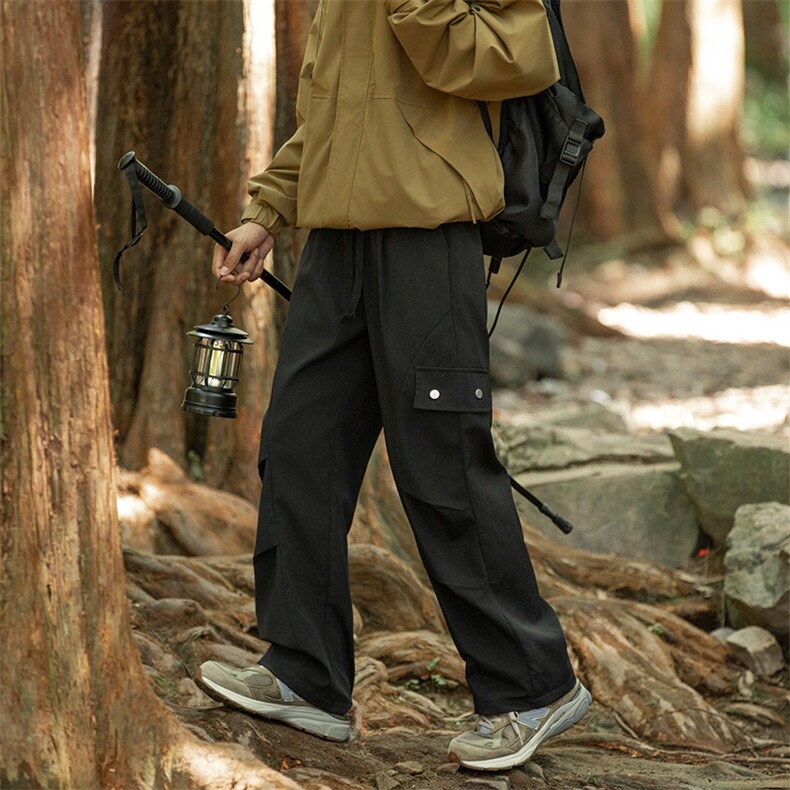 美式复古风高街潮牌多口袋机能工装山系户外冲锋裤P48主推价优,男装工装外套,电商B388