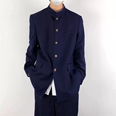 中山装男士青年修身套装中华立领西服装演出服结婚礼服风唐装，男装西服，星座601-1