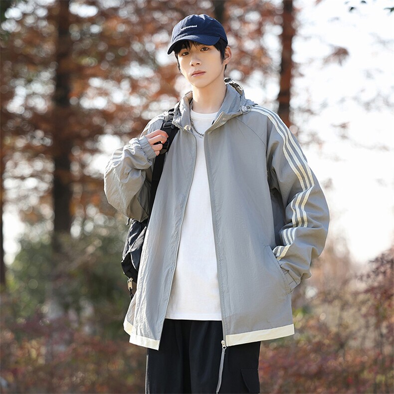 防晒指数UPF50+合格防晒服男外套防晒衣HD045-7706-P45控76,男装防晒衣,星座914-4