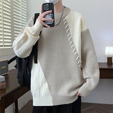 【新品】2025秋冬男士时尚休闲百搭针织毛衣潮流-M5020-P52，男装针织衫/毛衣，星座1105-1