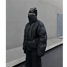 美式cleanfit盔甲羽绒棉服面包服立领外套男H1032P128（网图），男装棉衣，电商A341