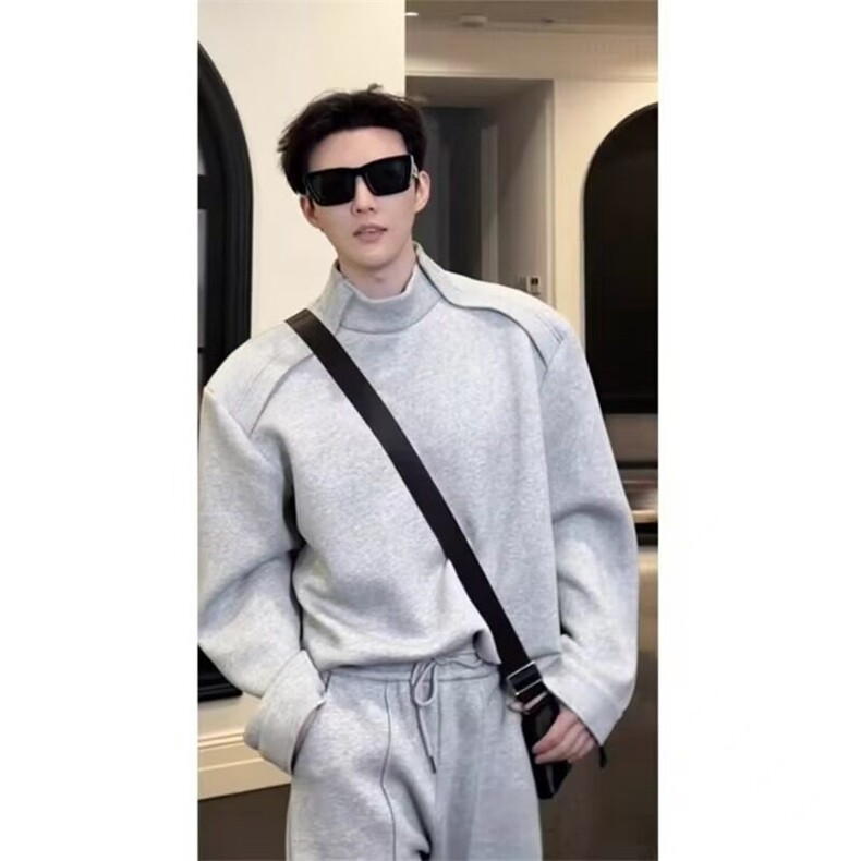 网络图现货重磅设计感情侣运动套装上衣JD10Y-特批58，男装休闲套装，星座715-7
