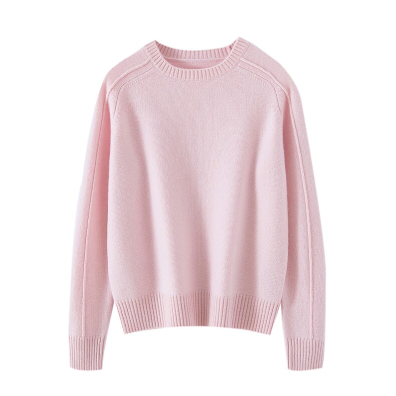 2025秋季新品女士羊绒套衫加厚山羊绒衫简约纯山羊绒加厚羊绒衫，女装羊绒衫，恒爱羊绒