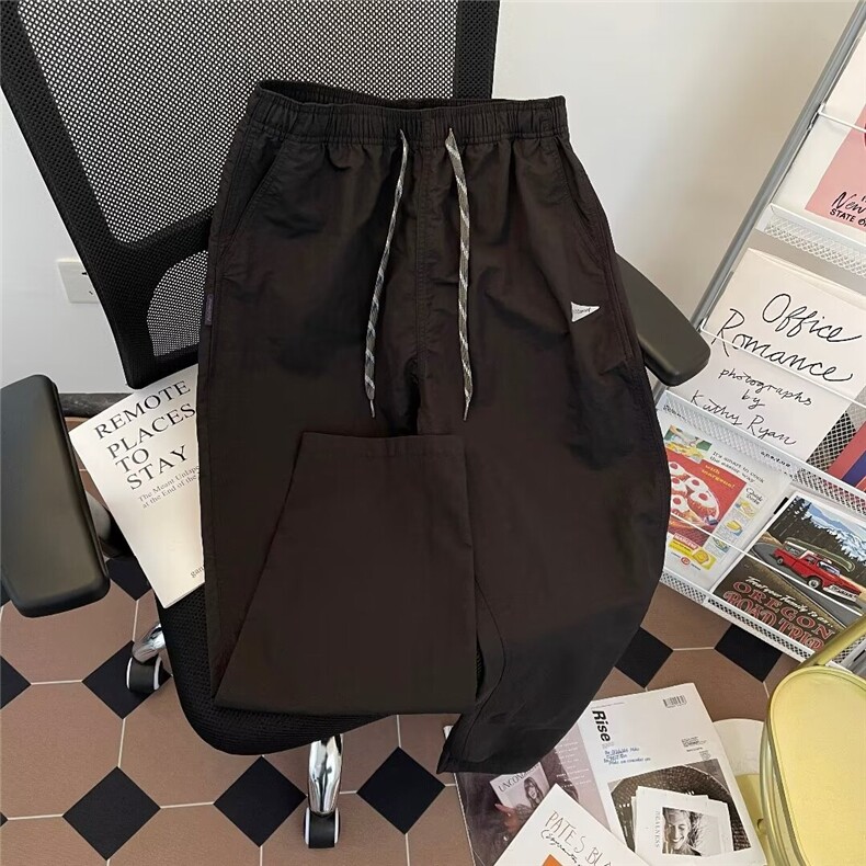 户外徒步登山冲锋裤男女情侣防风防泼水速干工装裤子K2856/P37，男装休闲裤，星座506B