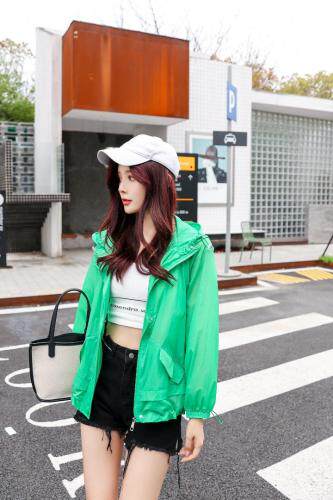 夏装休闲防晒衣，潮流，时尚。，女装，非布可衣