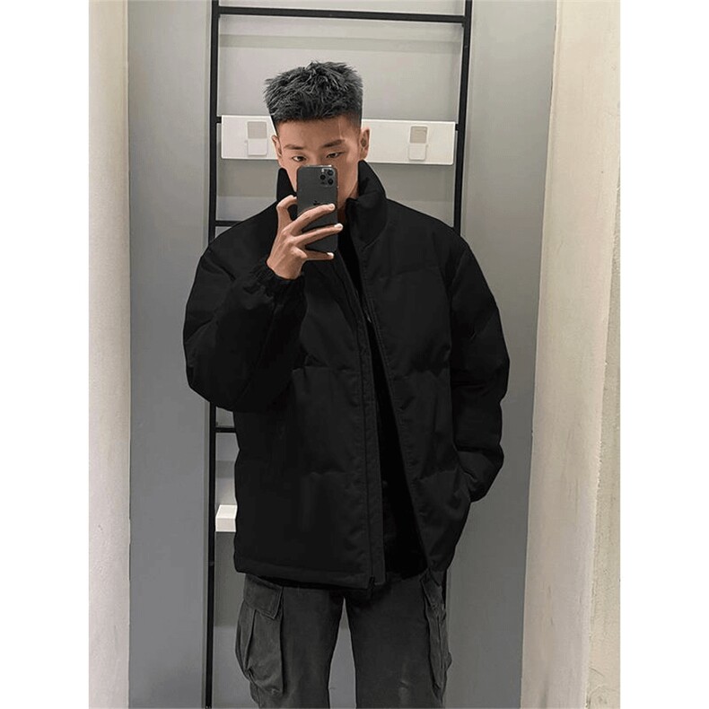 现货高品质美式高街冬季重磅三防羽绒棉衣男女加厚外套棉服冬，男装棉衣，电商A486-1