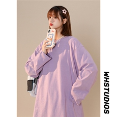 抖音供货2025春秋新款纯色长袖T恤打底衫A158-T88889-P16特价，男装T恤，电商A158