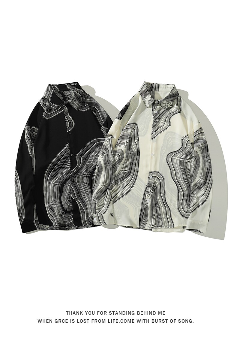 特批30无差价2023秋季新款面料：聚酯纤维C866,男装衬衫,电商A082