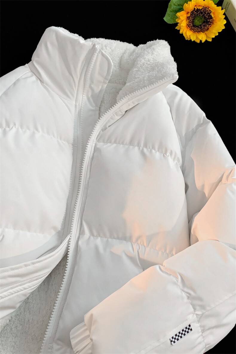 港风冬季新款立领棉服中性情侣风潮牌百搭棉衣外套111-P75,男装棉衣,星座717