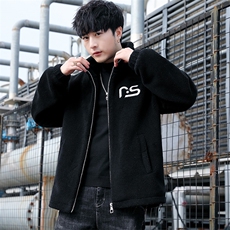 冬季羊羔绒棉衣男潮流时尚青少年羊羔绒外套MY2386-P100，男装棉衣，星座210-3