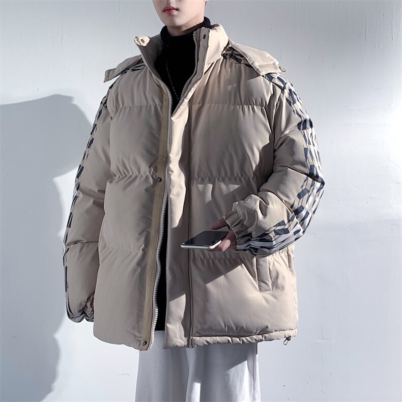 港风2026新品冬季宽松情侣装男装棉衣棉服冬装加厚外套D001-P105,男装棉衣,星座717