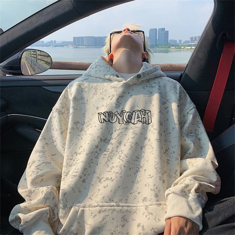 360克重磅车景扎染华棉连帽卫衣【有货】DSC403A-HMY25136ZR-P65，男装卫衣，电商C403A