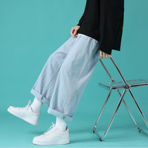 21年秋季港风牛仔裤中性风牛仔裤女高品质现货DS-A160-1-8028-P50，男装牛仔裤，电商C323-1