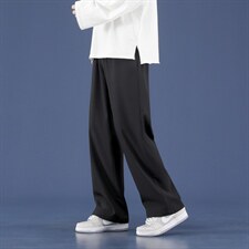 2023新款阔腿百搭宽松拖地长裤1228-特批：25,男装休闲裤,星座718-1