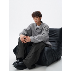 现货WY10208-特P38控78美式扎染T恤大码慵懒风休闲卫衣上衣，男装T恤，电商A059