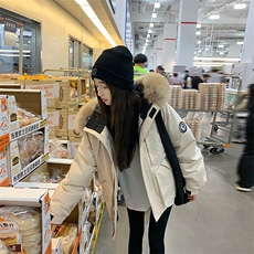 【升级款】派克服工装羽绒棉服oversize面包服外套Y902-P110，男装棉衣，电商B245