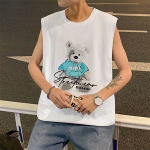 夏季港风宽松青少年休闲背心TC1116-P25图片