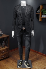 2025春季新款植绒西装男钱塘3029-2891-P160假模图，男装西服套装，钱塘6006(原3029)