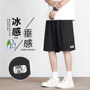 冰感舒适五分裤垂顺短裤宽松时尚美式休闲 DK505-特批-1739图片