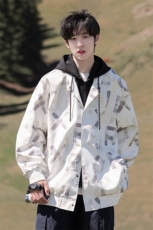 G0131-P85秋季新款日系cityboy连帽假两件夹克外套，男装夹克，星座109