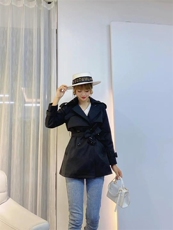 现货新款风衣，女装风衣，艾涵o