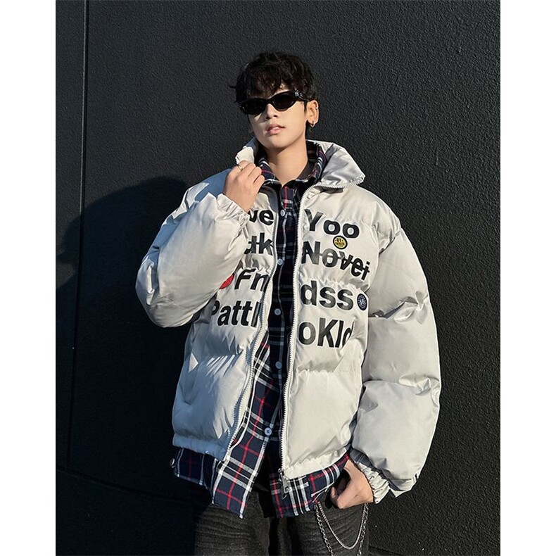 新款棉衣男冬季棉袄外套韩版潮流面包服假两件棉服Y6625P95,男装棉衣,星座1116-2