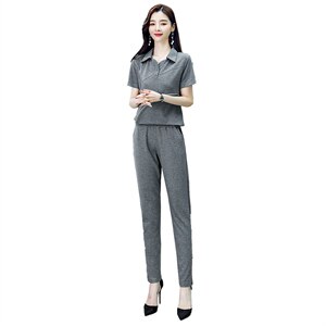 减龄时髦套装女2024年新款休闲气质女装秋款哈伦裤时尚两件套洋气图片