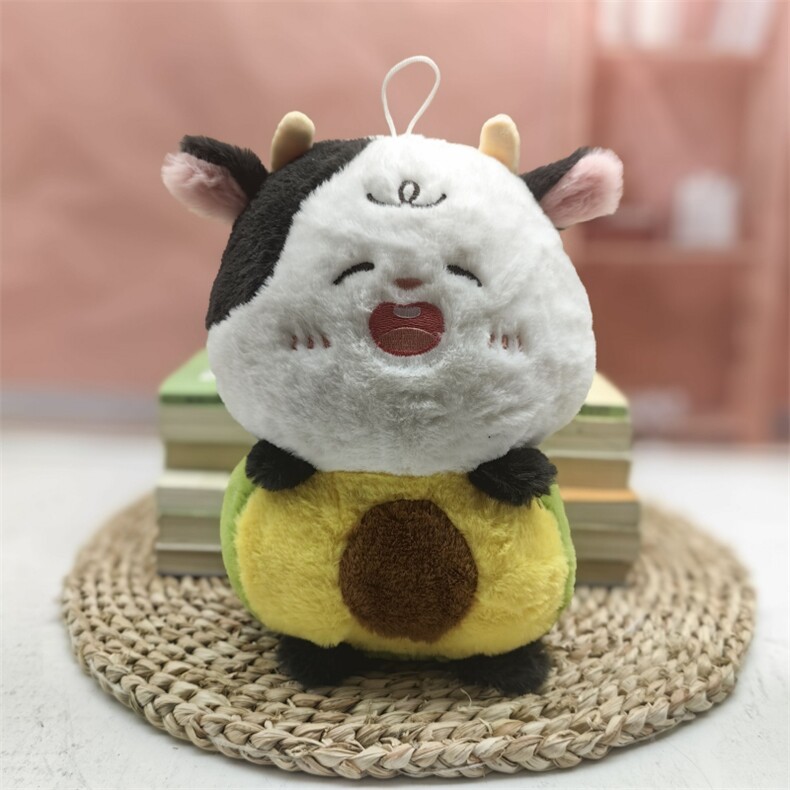 开心牛，鑫悦毛绒玩具