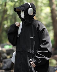 WJ5908-P60冲锋衣外套男春秋款夹克2024年新款情侣装户外登山服，男装夹克，电商C233