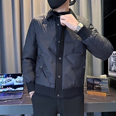 羽绒服数据2025新标85%白鸭绒有报告YR2699-TP179控299，男装羽绒服，星座301B-1