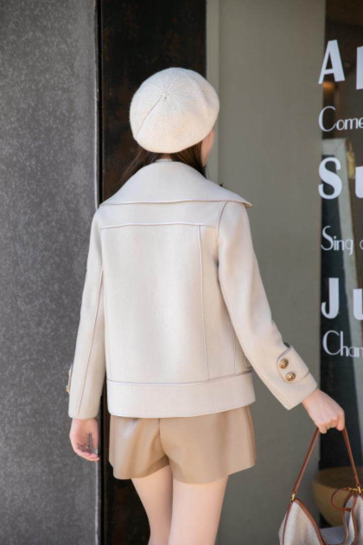 冬装新款：双面羊绒外套M一XXL，其它，拉思维加丝