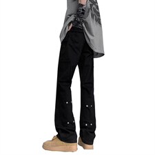 2026春夏季美式高街新款弹力直筒工装休闲牛仔裤货号K675P65，男装牛仔裤，电商A063