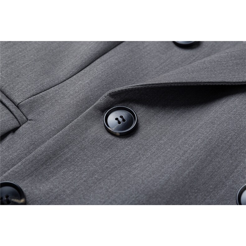 双排扣大码M-5XL西服男成分96%聚酯纤维4%氨纶XF78127P85控128,男装西服,星座227-7