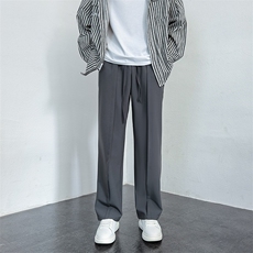 280克重磅垂感小西裤男春秋直筒休闲长裤217-2-K23042-P48，男装西裤，星座217-2