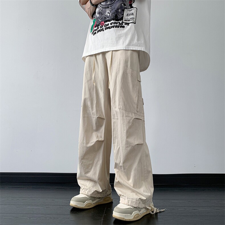 B221美式ins街头hiphop宽松工装休闲裤子LK23122-P65控88,男装休闲裤,电商B221