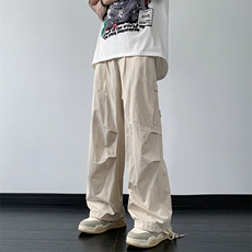 B221美式ins街头hiphop宽松工装休闲裤子LK23122-P65控88，男装休闲裤，电商B221
