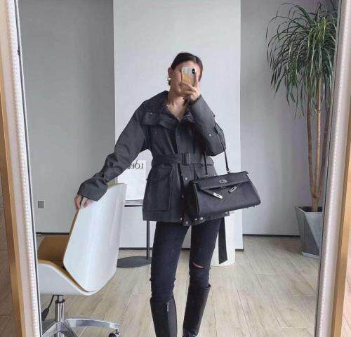 冬季派克服，女装，淳沐