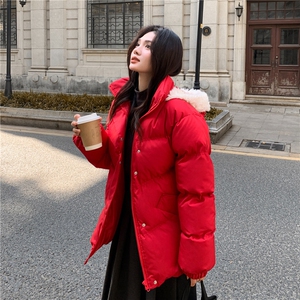新款 圣诞红面包服棉服2C122-F178-P170-K239图片