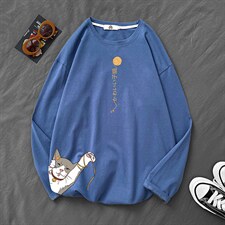 TX3013-P28 纯棉长袖t恤男大码圆领打底衫体恤上衣服图片